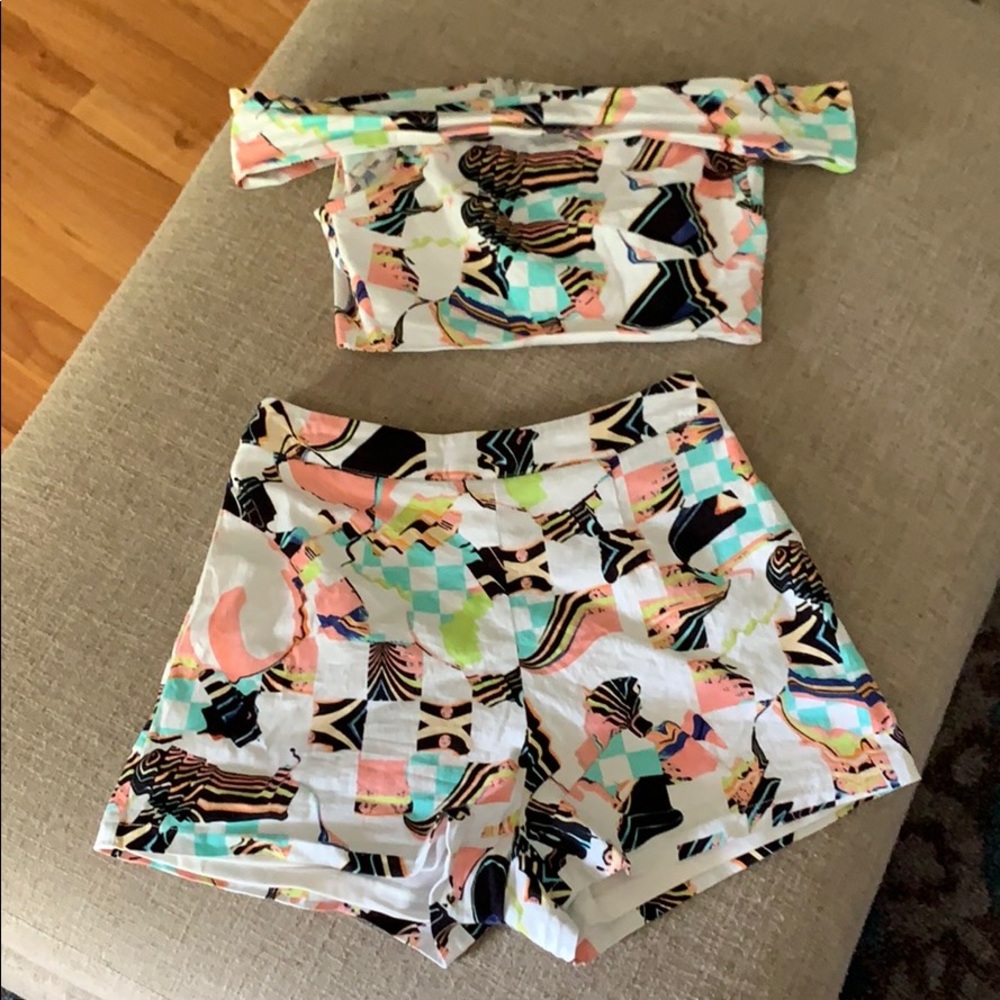 Two piece Latiste with Havana flare size small